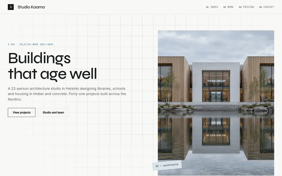 Atelier Plan — live preview of the industry style