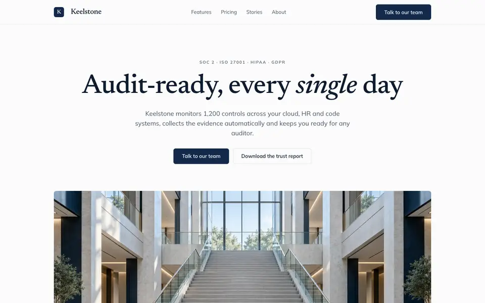 Navy Assurance — live preview of the saas style