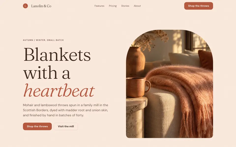 Peach Fuzz — live preview of the pastel style