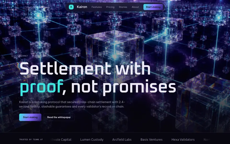 Protocol Ether — live preview of the industry style