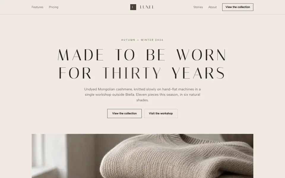 Quiet Stone — live preview of the editorial style